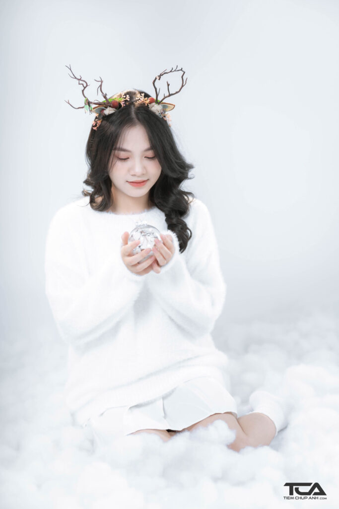 chụp hình noel đẹp