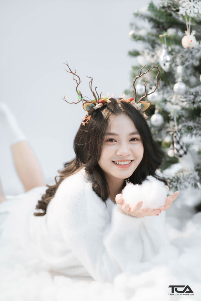 chụp hình noel đẹp