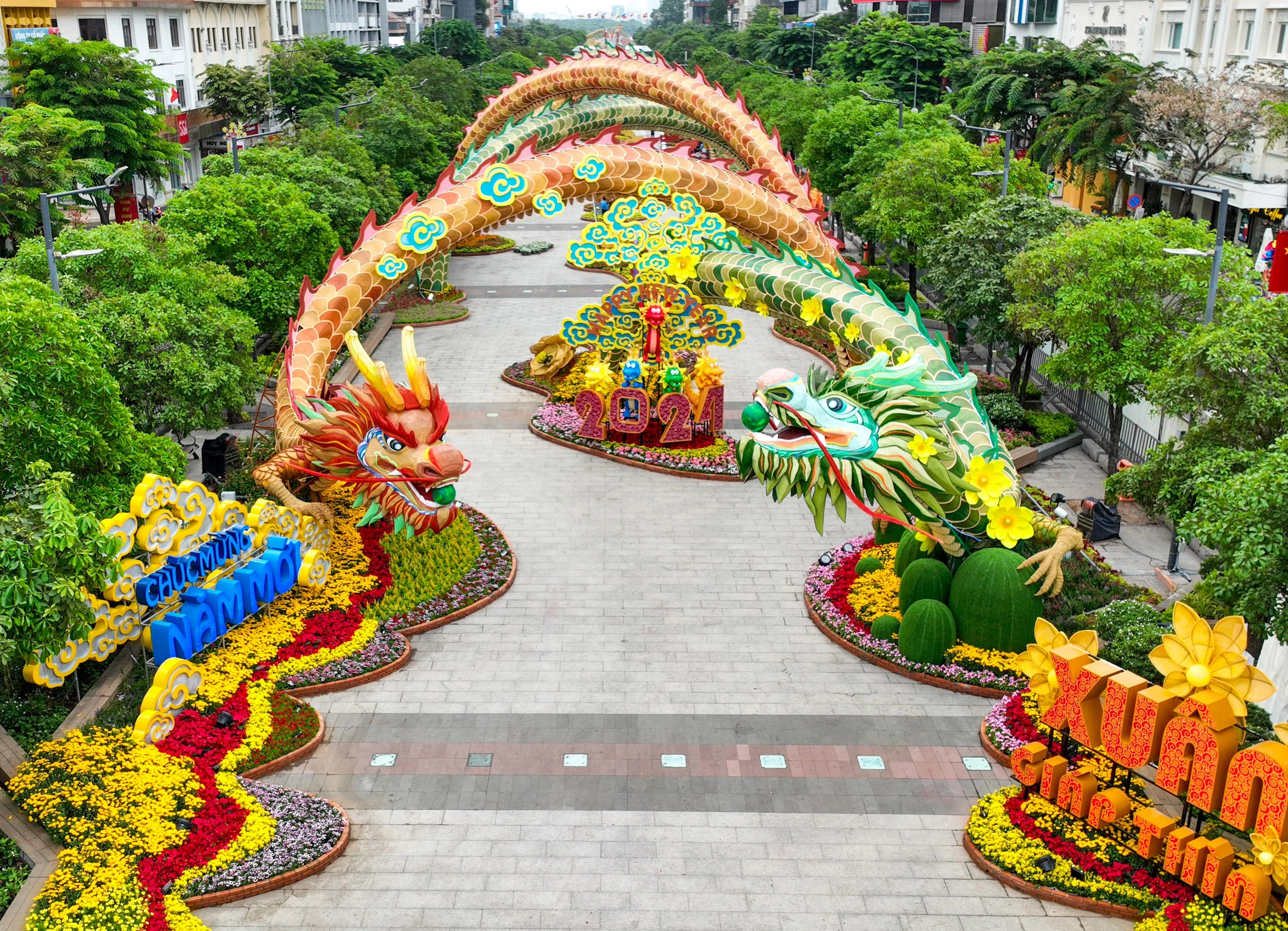 chỗ chụp hình tết đẹp
