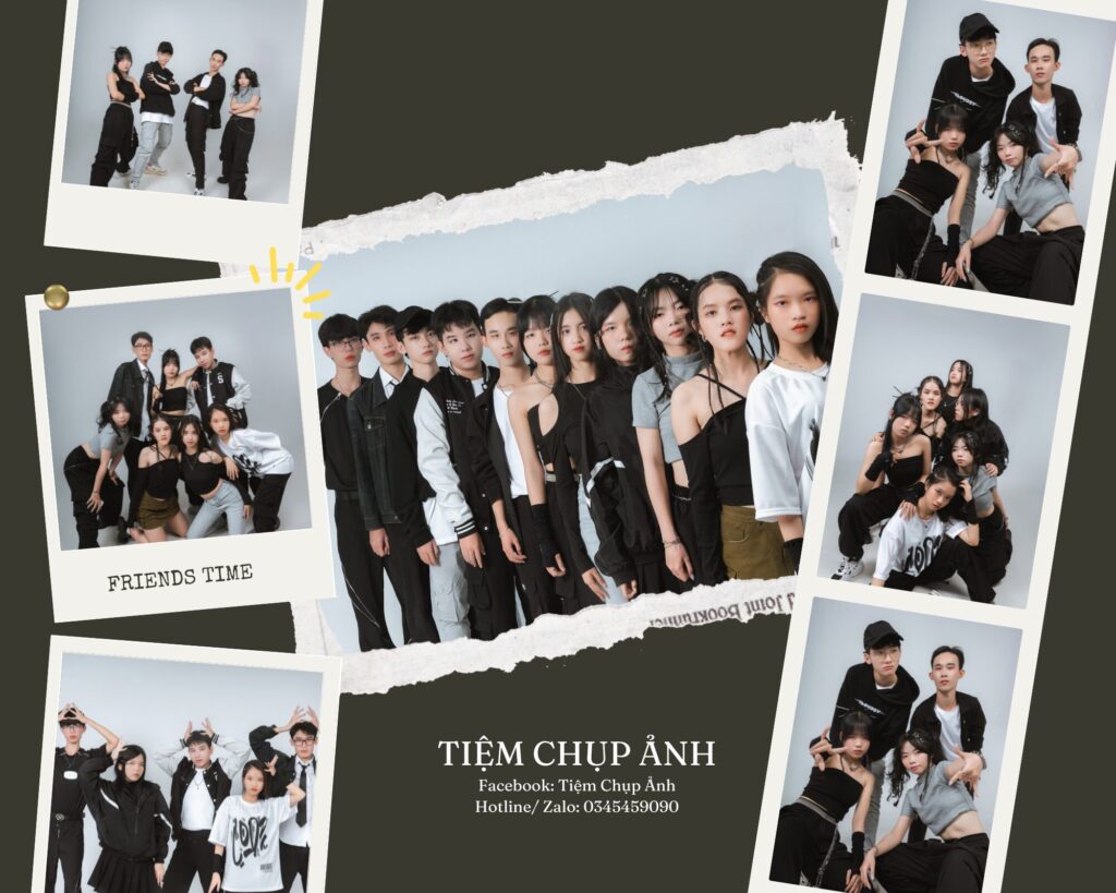chụp ảnh tập thể