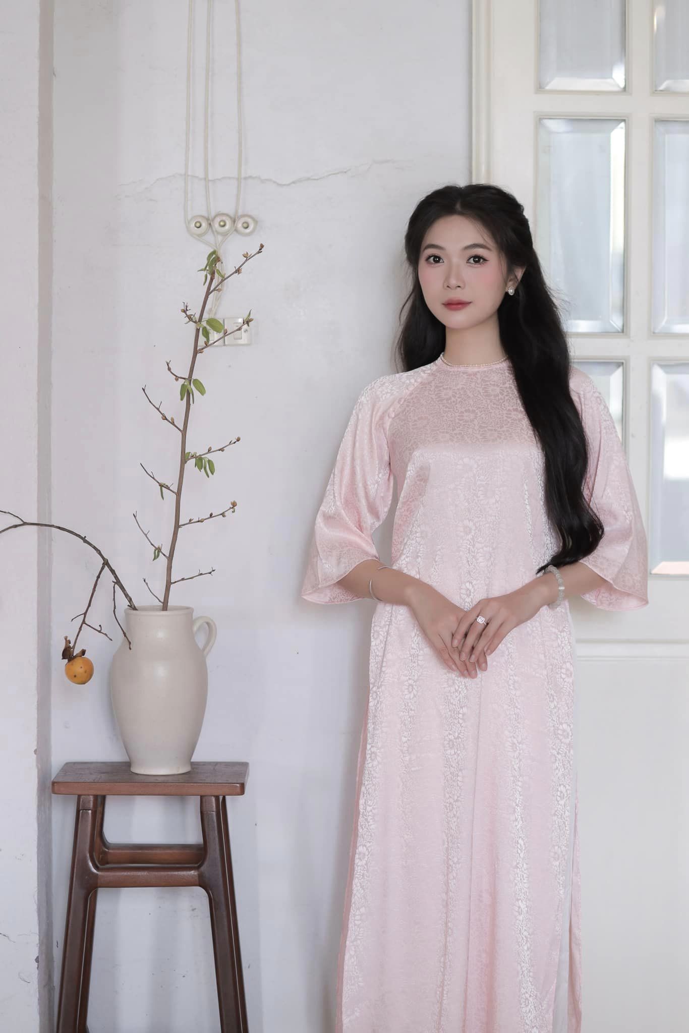 thuê áo dài tết