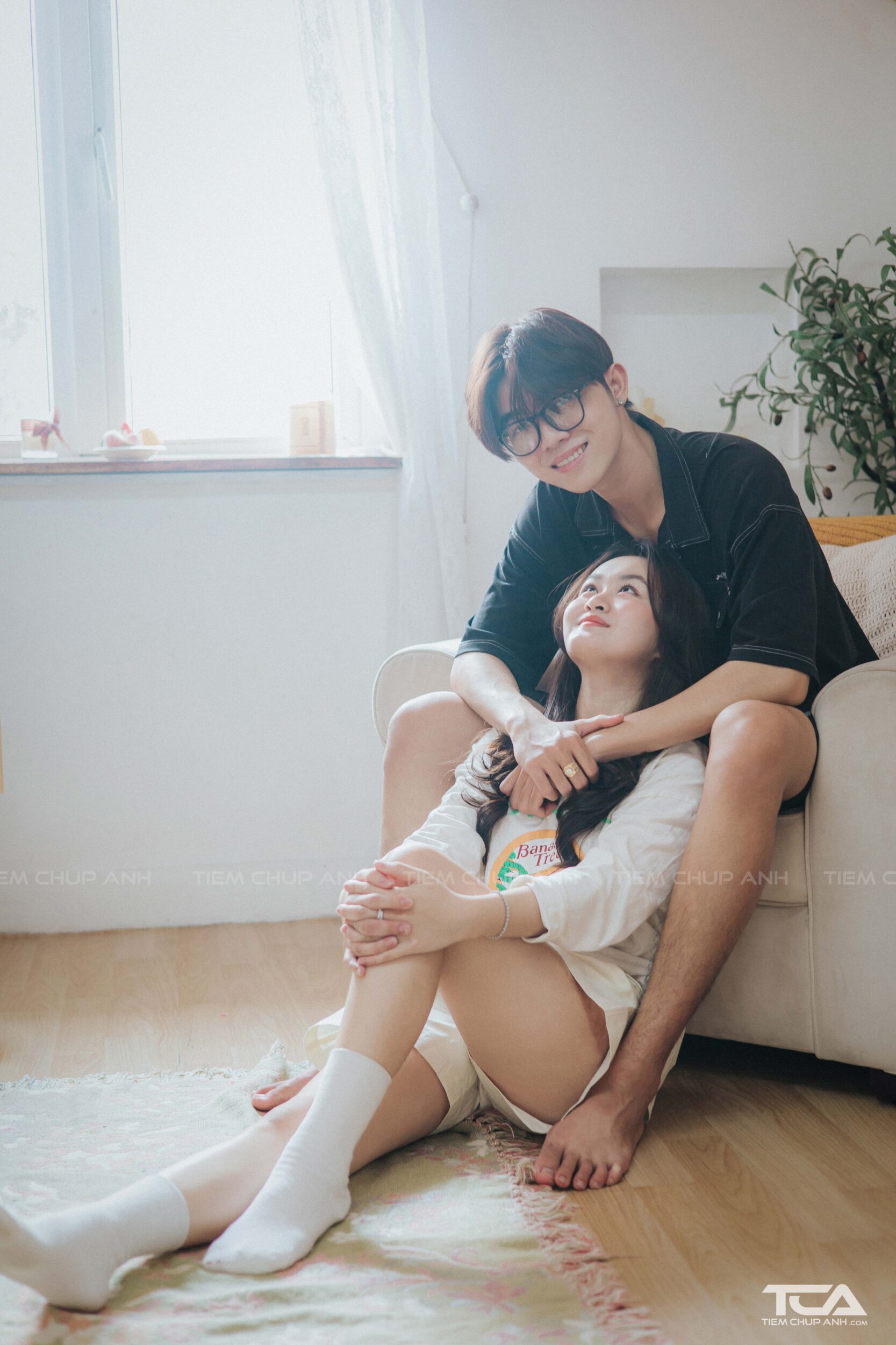 những kiểu chụp hình đôi dễ thương