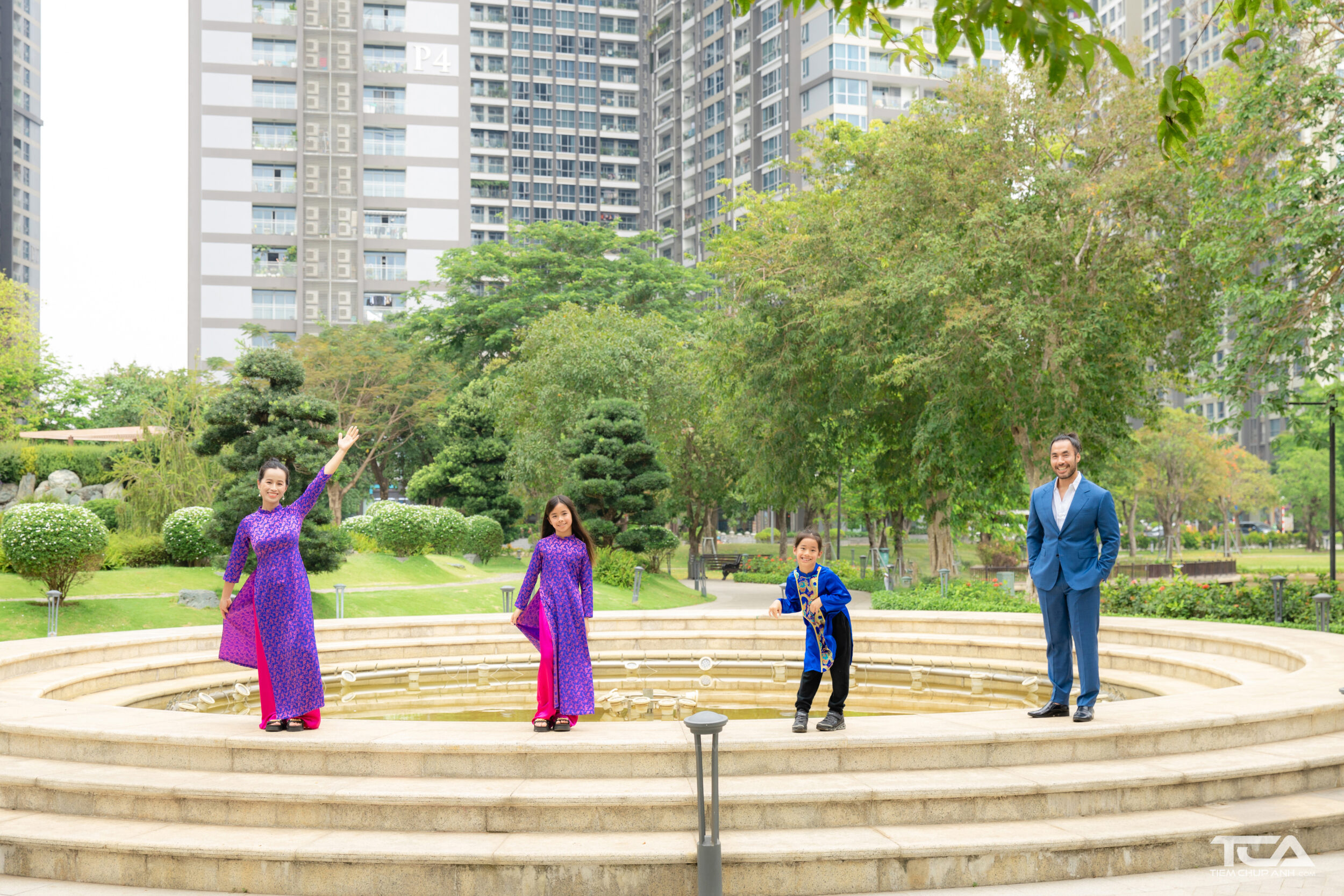 mẫu chụp ảnh gia đình