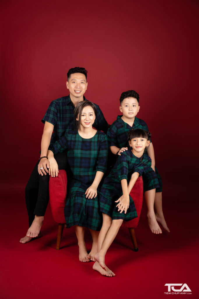 chụp hình gia đình đẹp