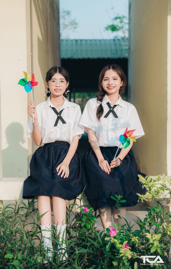 thuê đồng phục học sinh nữ Thái Lan