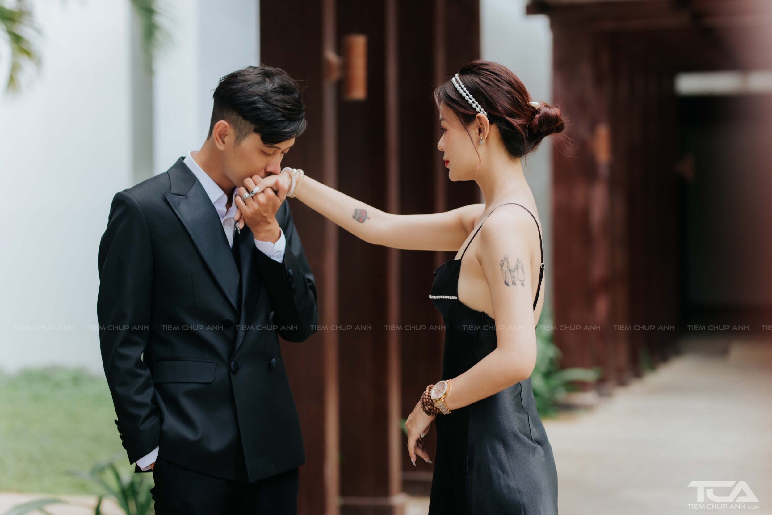 mẫu chụp ảnh với người yêu