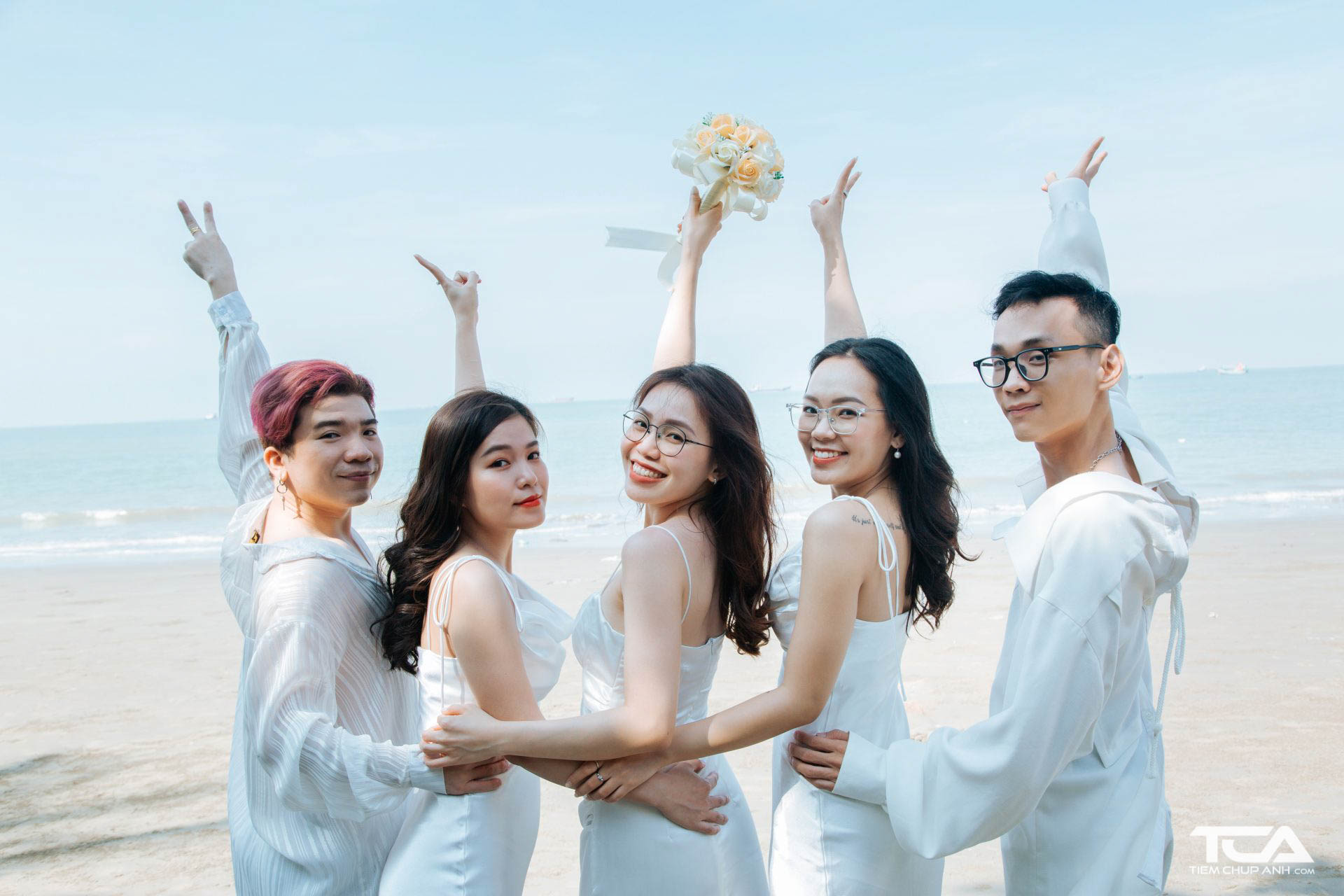 cách chụp hình tập thể đẹp