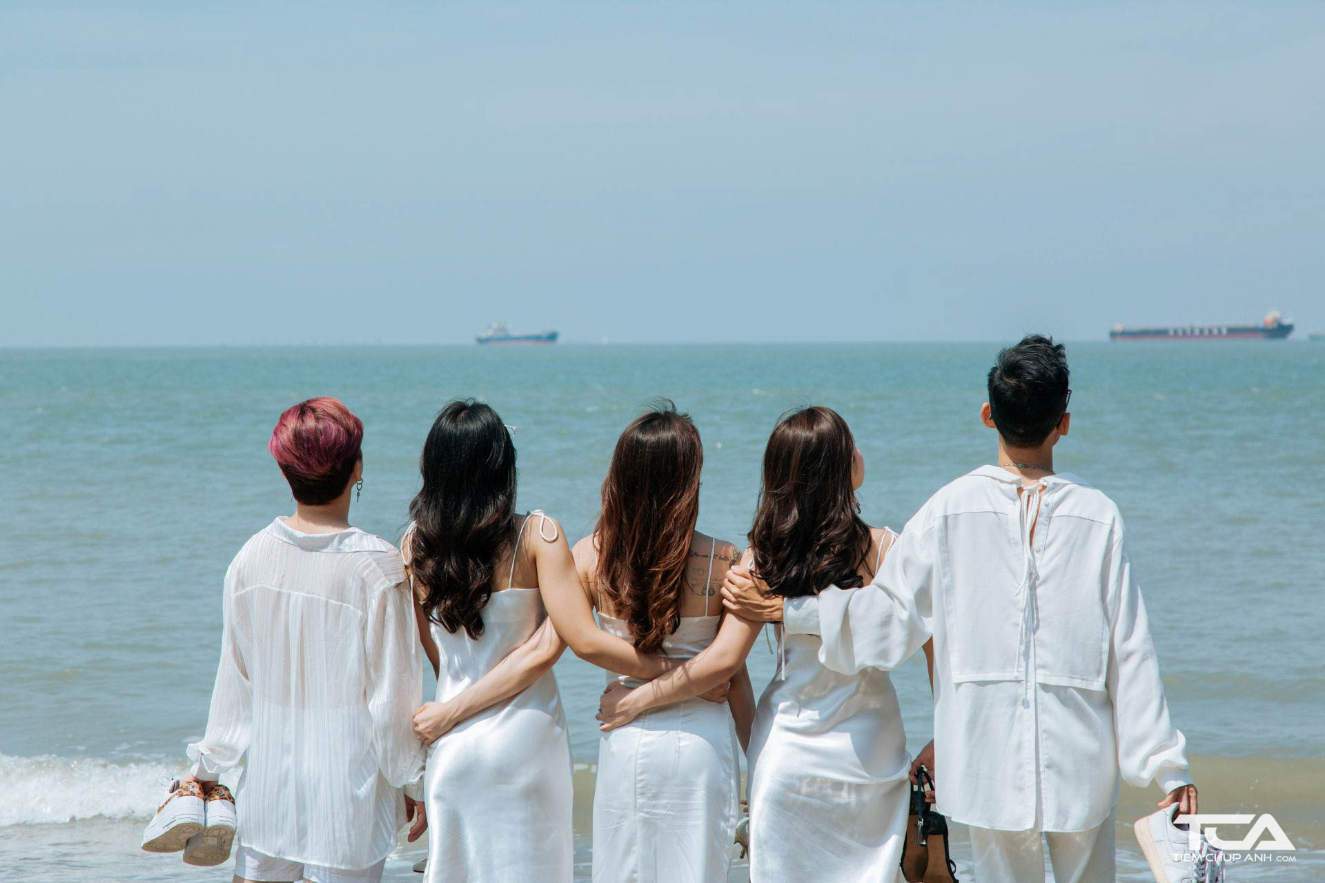 mẫu chụp ảnh tập thể đẹp