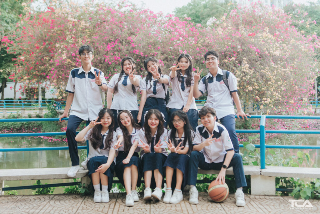 các kiểu chụp hình nhóm