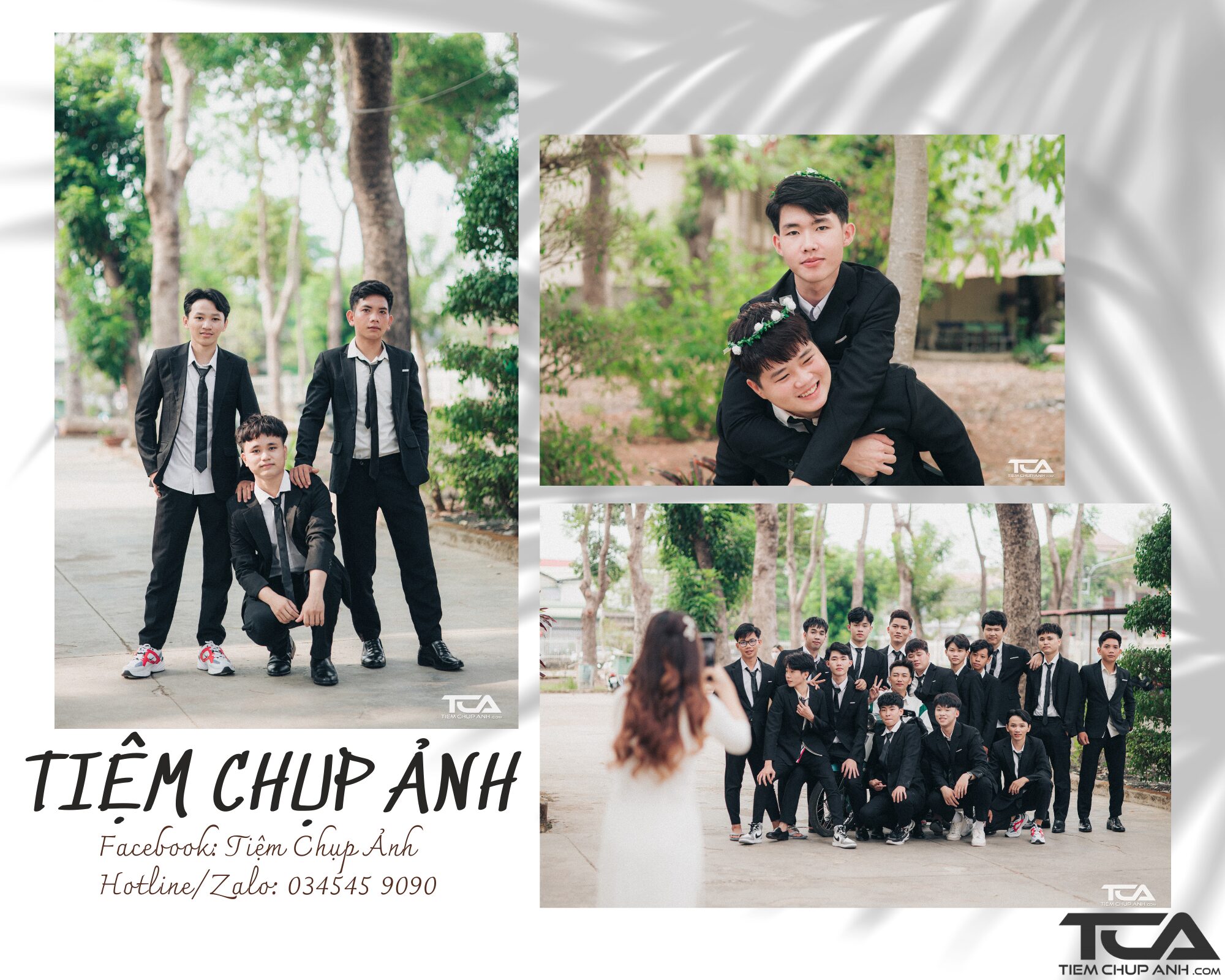 thuê vest nam kỷ yếu
