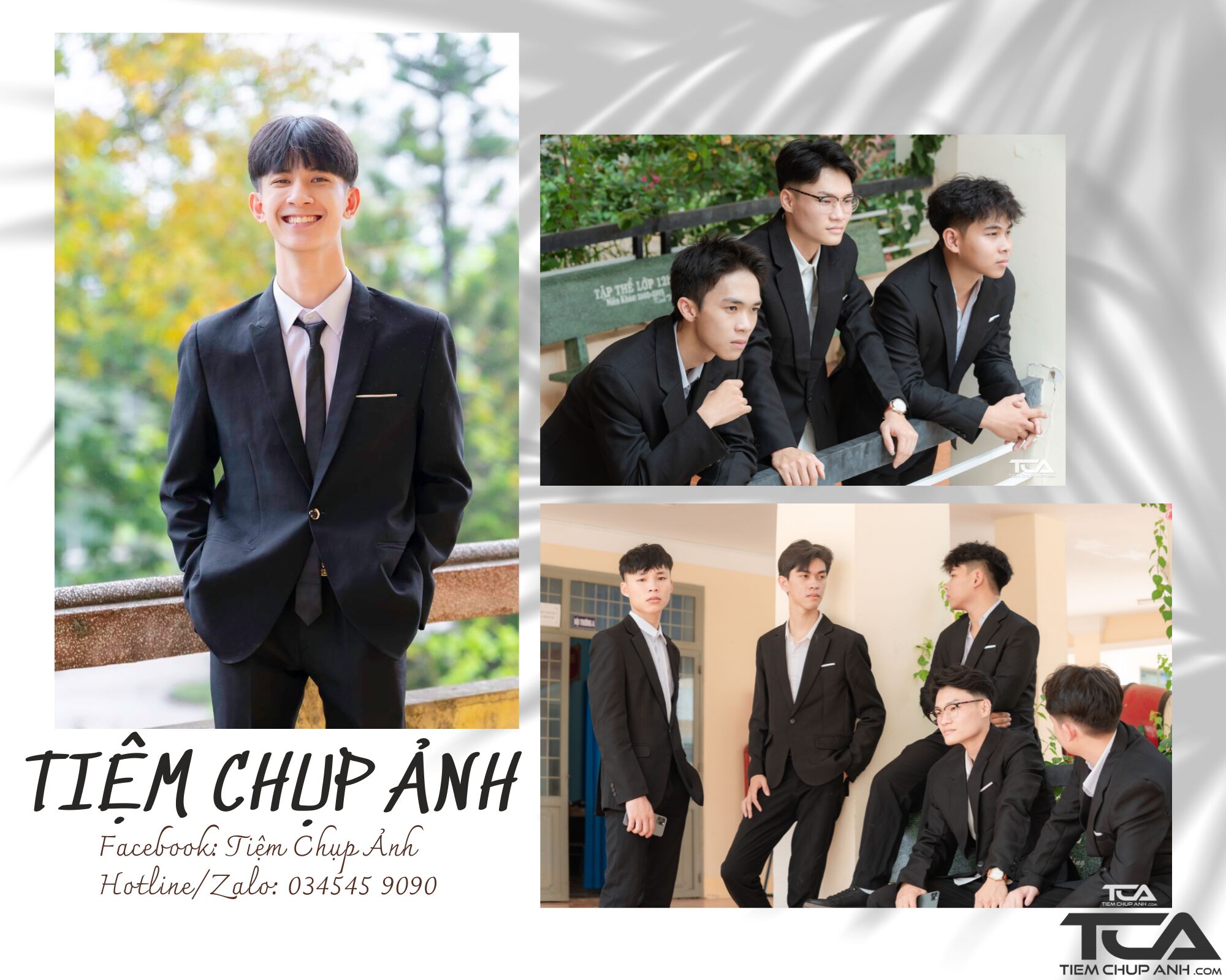 thuê áo vest nam chụp ảnh kỷ yếu