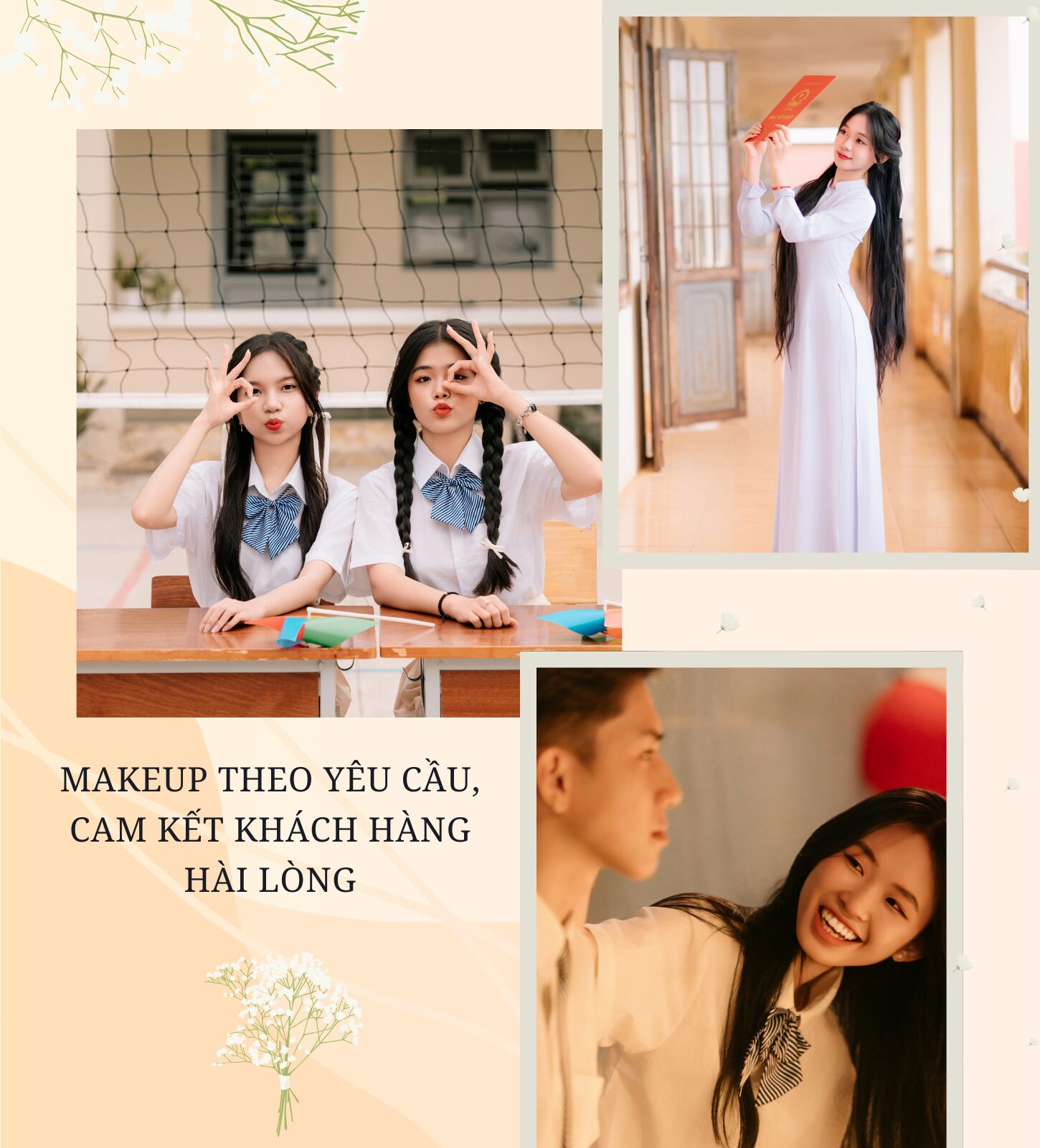 dịch vụ trang điểm kỷ yếu
