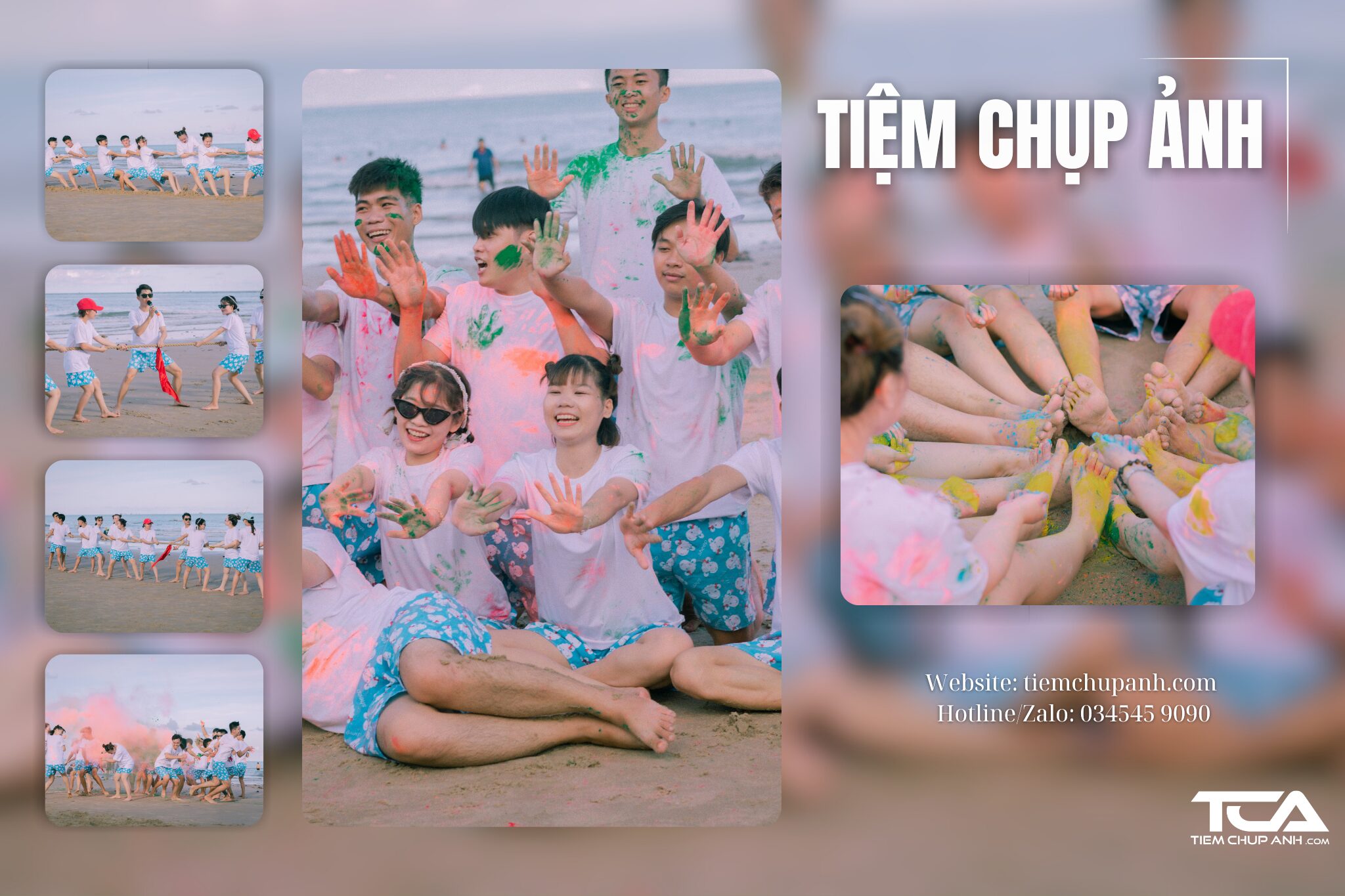 kiểu Chụp ảnh kỷ yếu ở Thạnh Phú