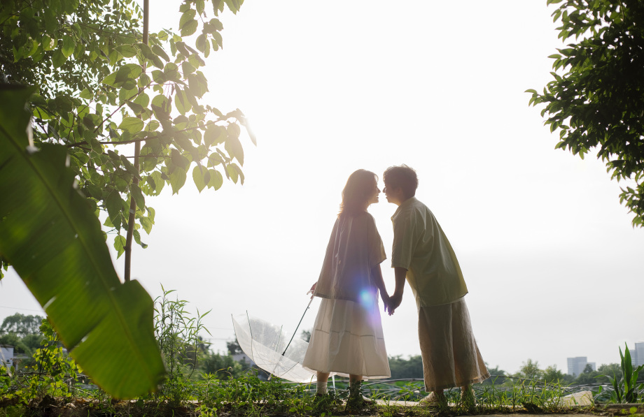 chụp ảnh với người yêu