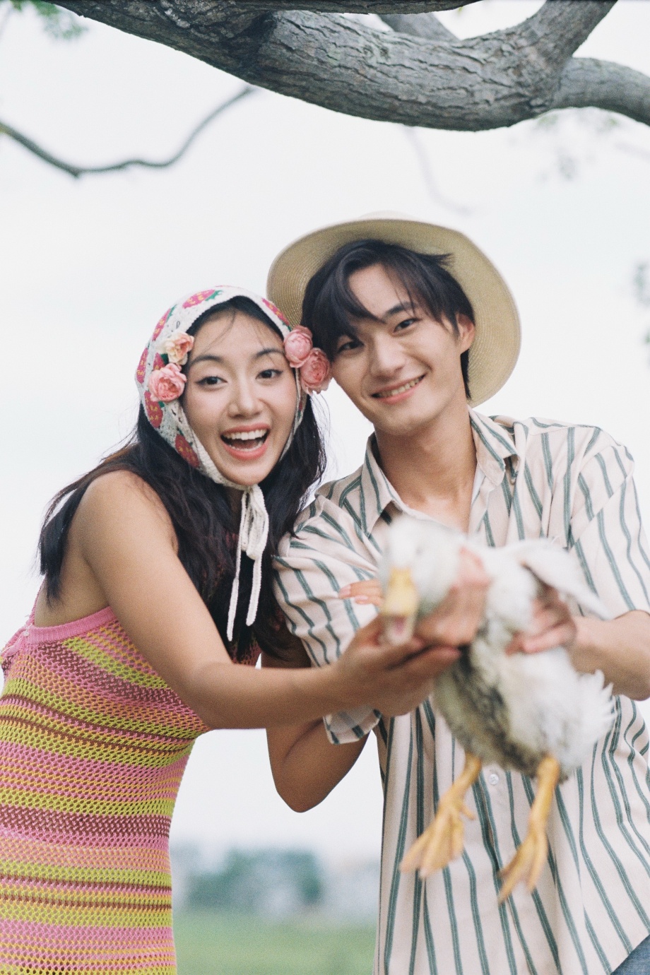 Chụp ảnh với người yêu