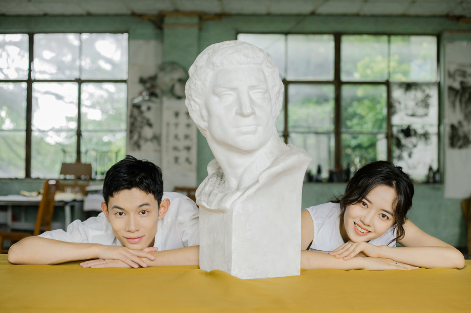 chụp ảnh bạn bè