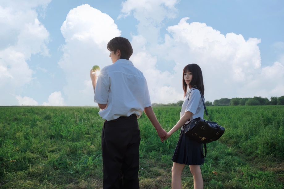 chụp ảnh cặp đôi học sinh cute