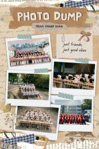 mẫu trang trí chụp kỷ yếu