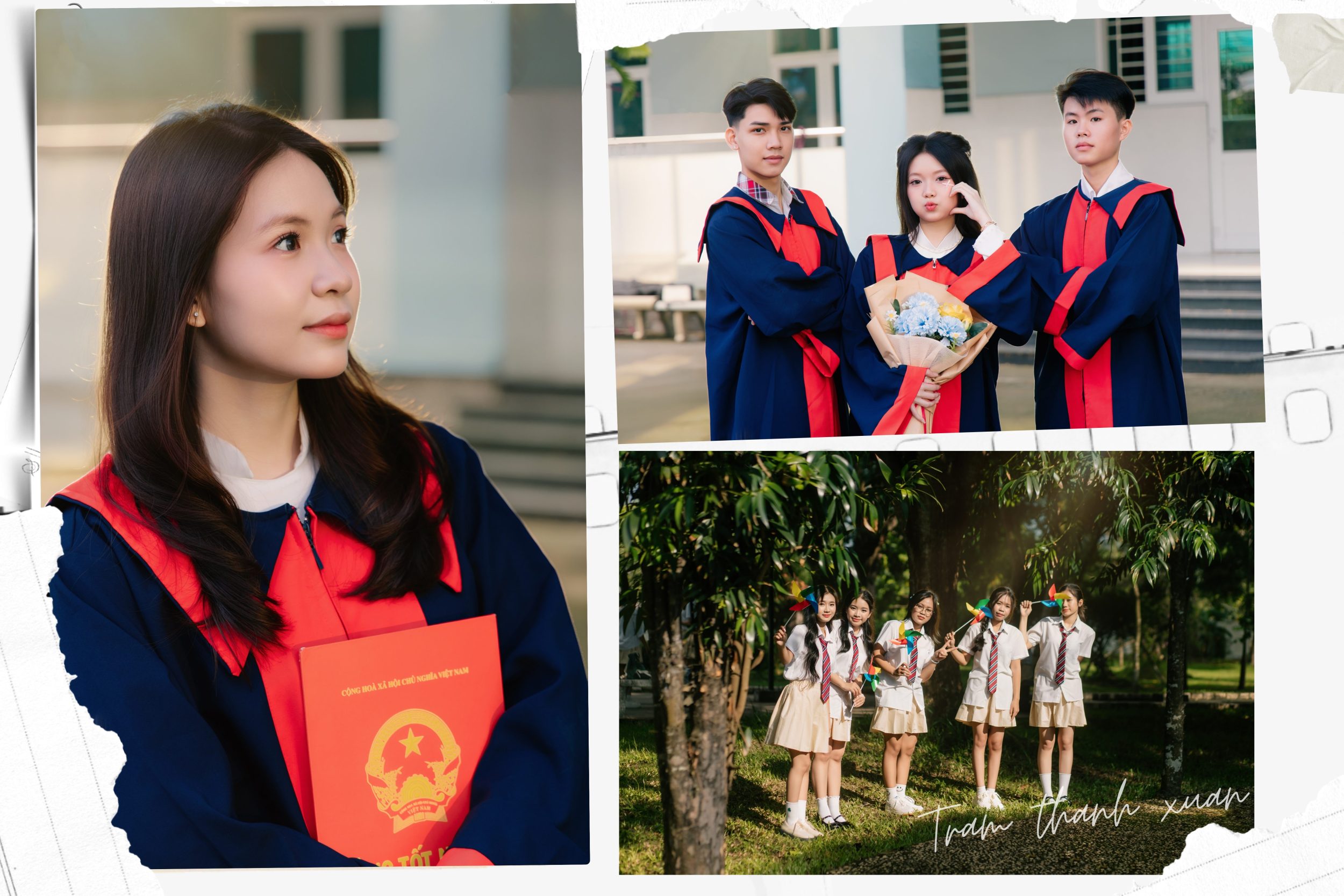 tạo dáng kỷ yếu