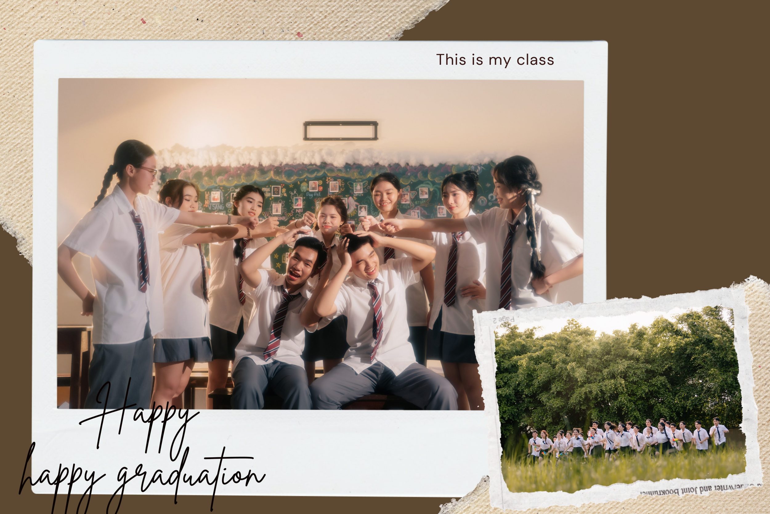 các kiểu chụp hình kỷ yếu