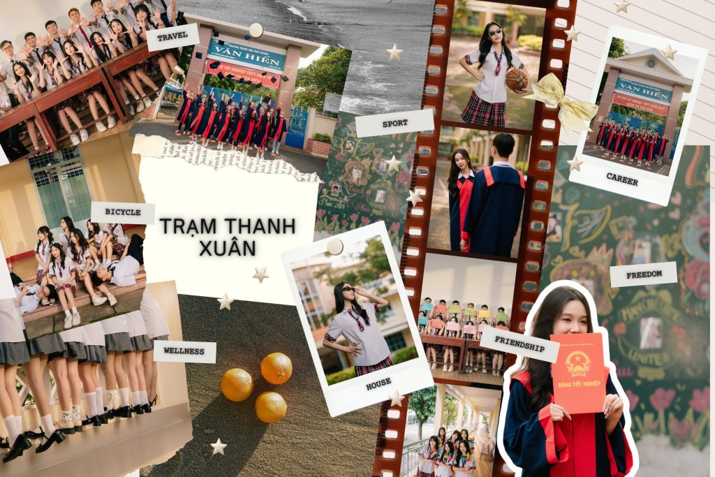 các mẫu trang trí lớp chụp kỷ yếu