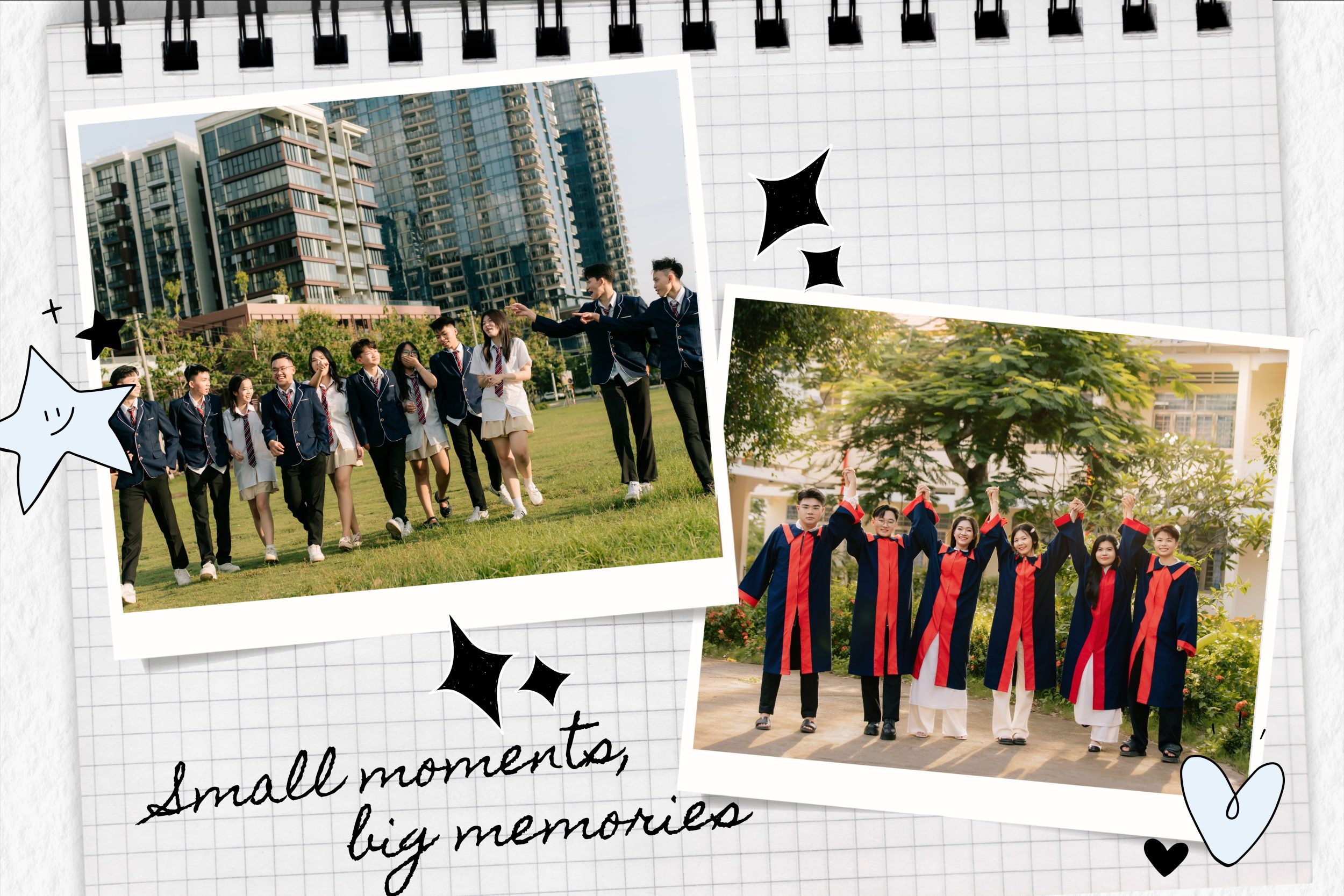 các kiểu chụp kỷ yếu độc