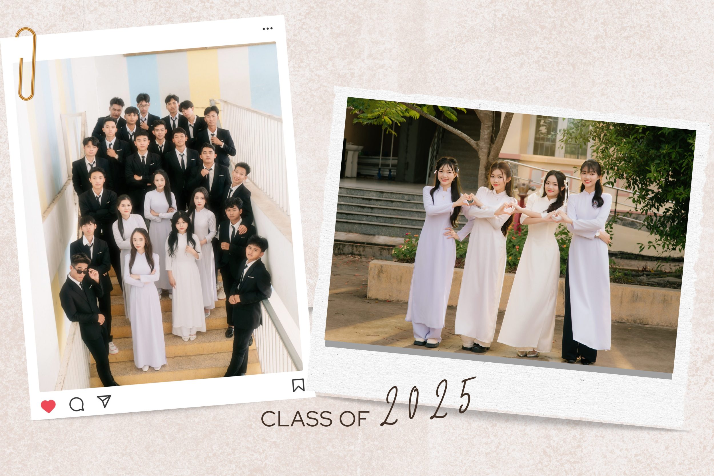 kỷ yếu tạo dáng chụp ảnh áo dài tập thể