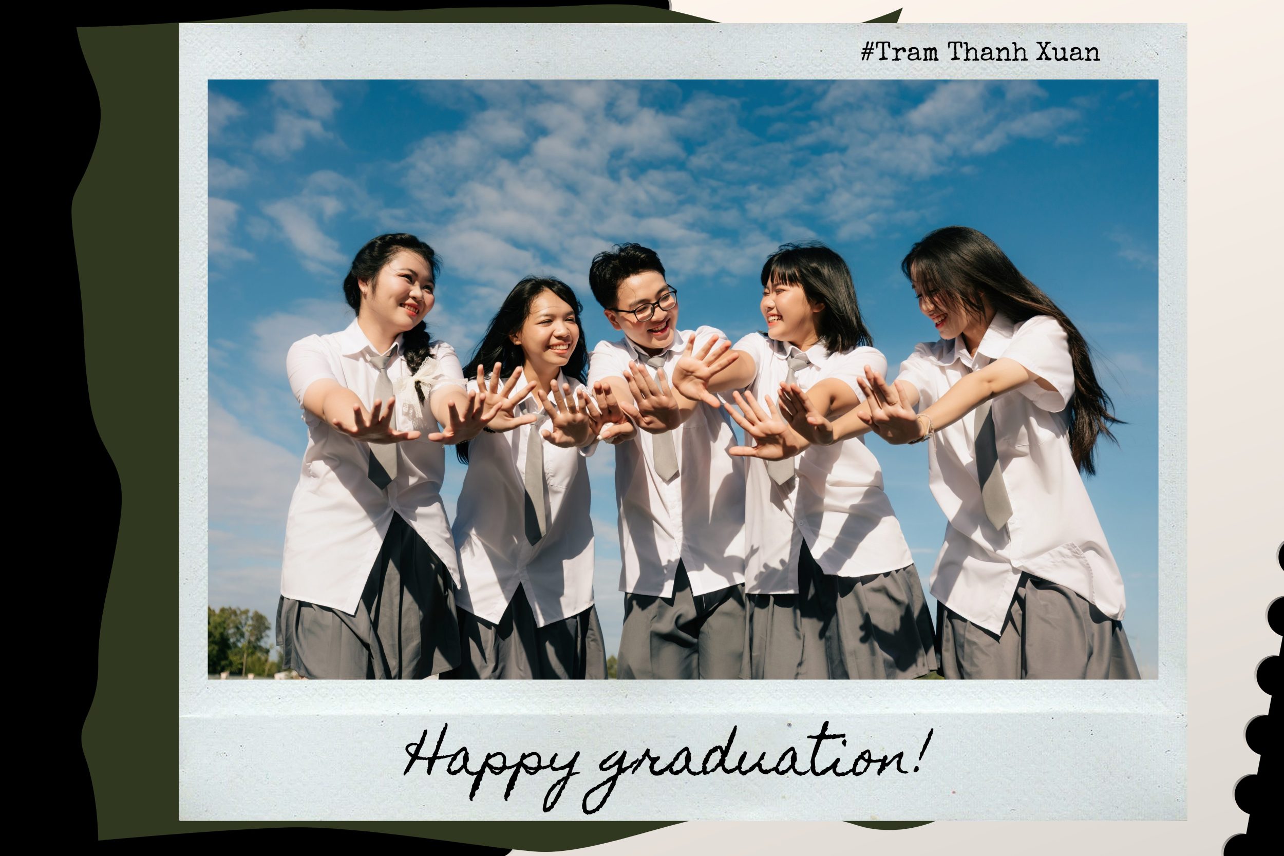 tạo kiểu tóc ngắn chụp kỷ yếu