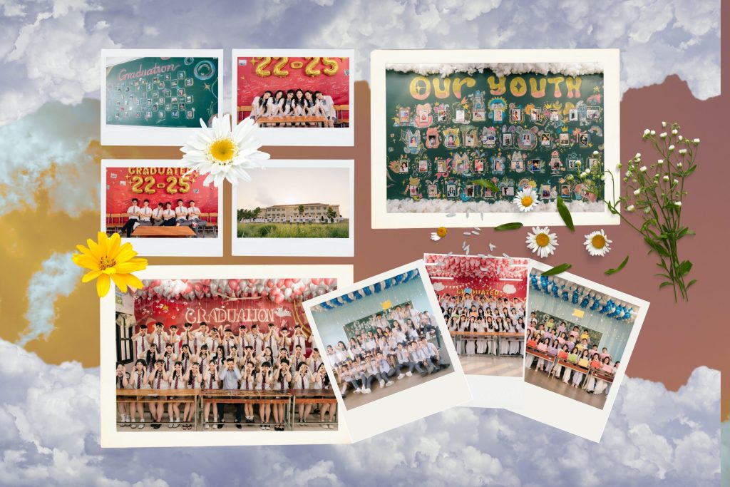 lớp học trang trí lớp chụp kỷ yếu đẹp