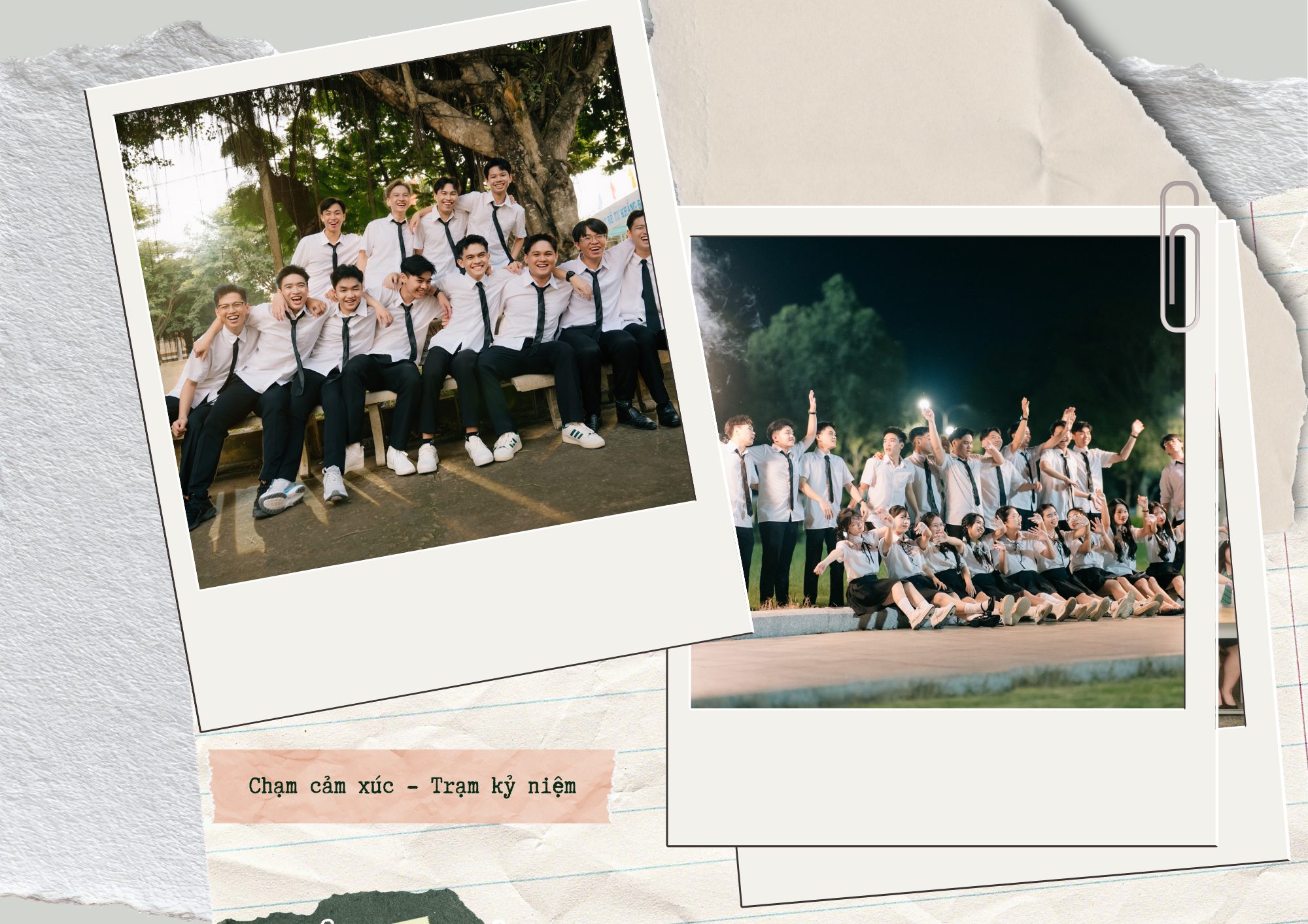 tạo dáng chụp kỷ yếu nhóm