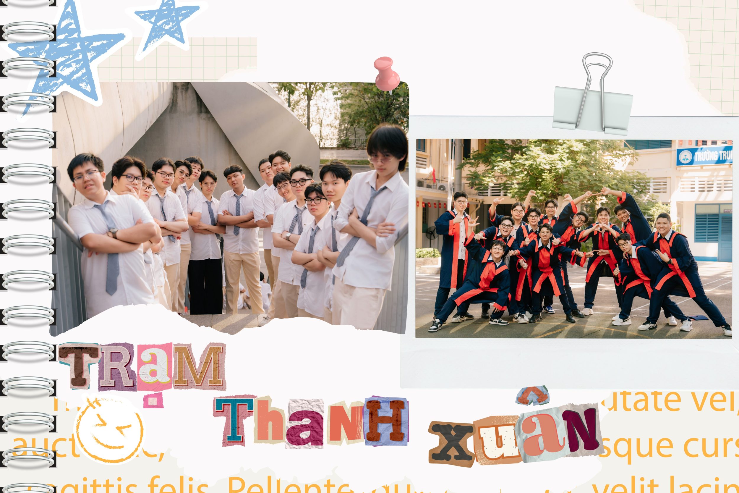 làm tóc chụp kỷ yếu cho tóc ngắn