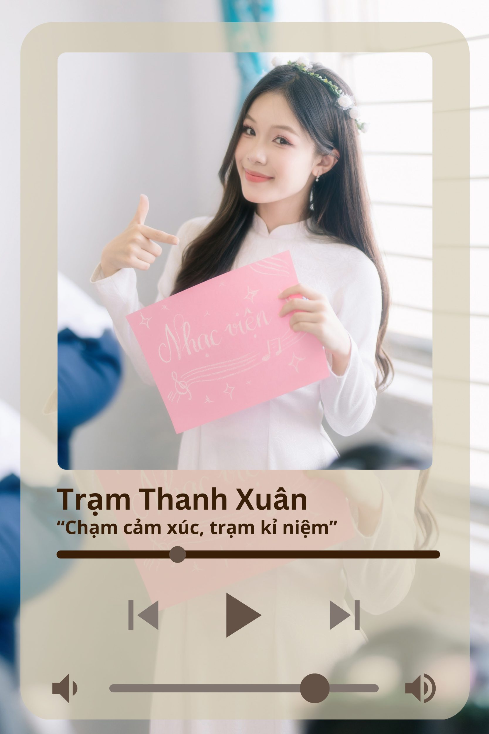 tạo dáng chụp ảnh áo dài kỷ yếu