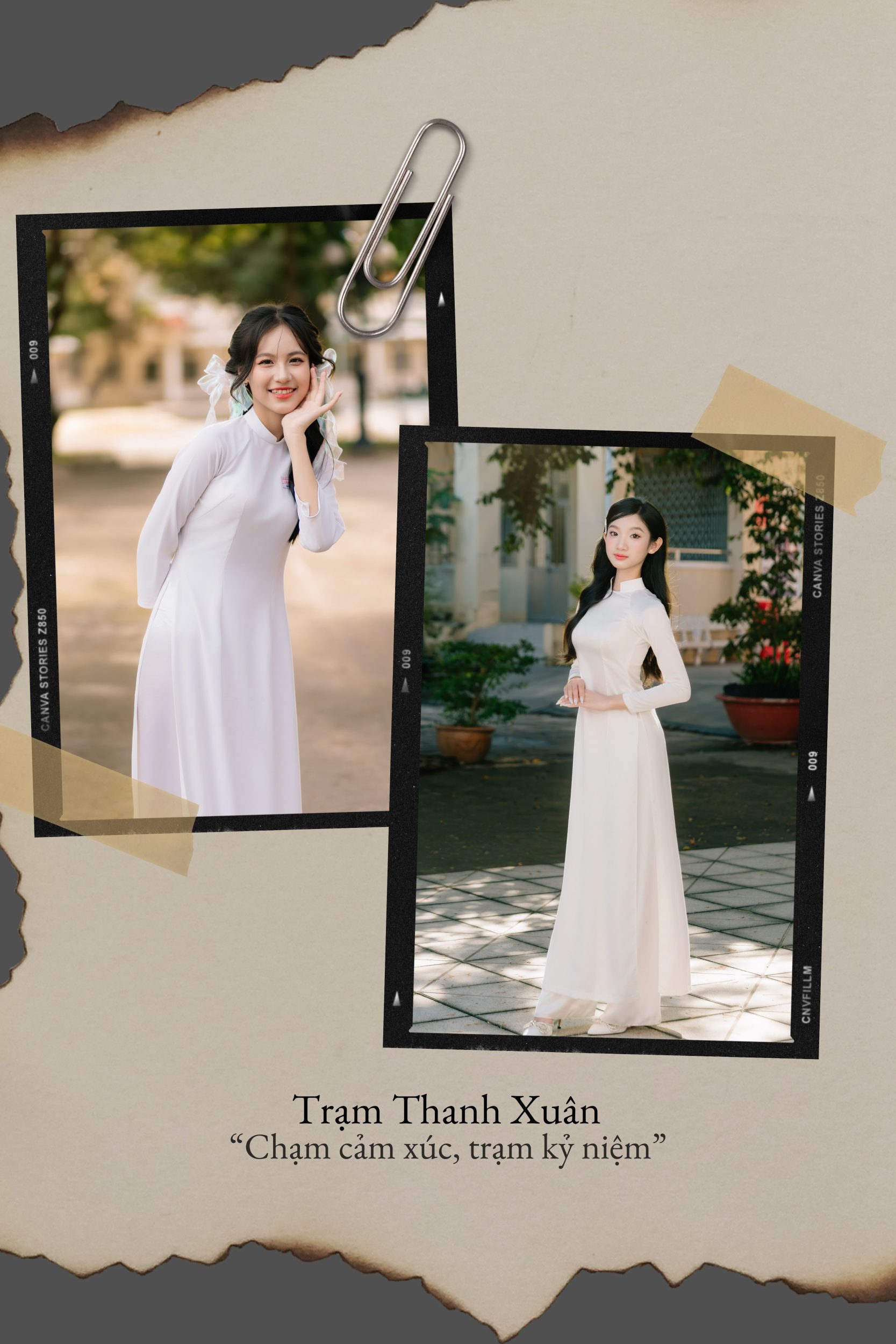 cách tạo dáng chụp ảnh áo dài kỷ yếu