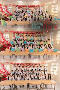 ý tưởng chụp ảnh lớp