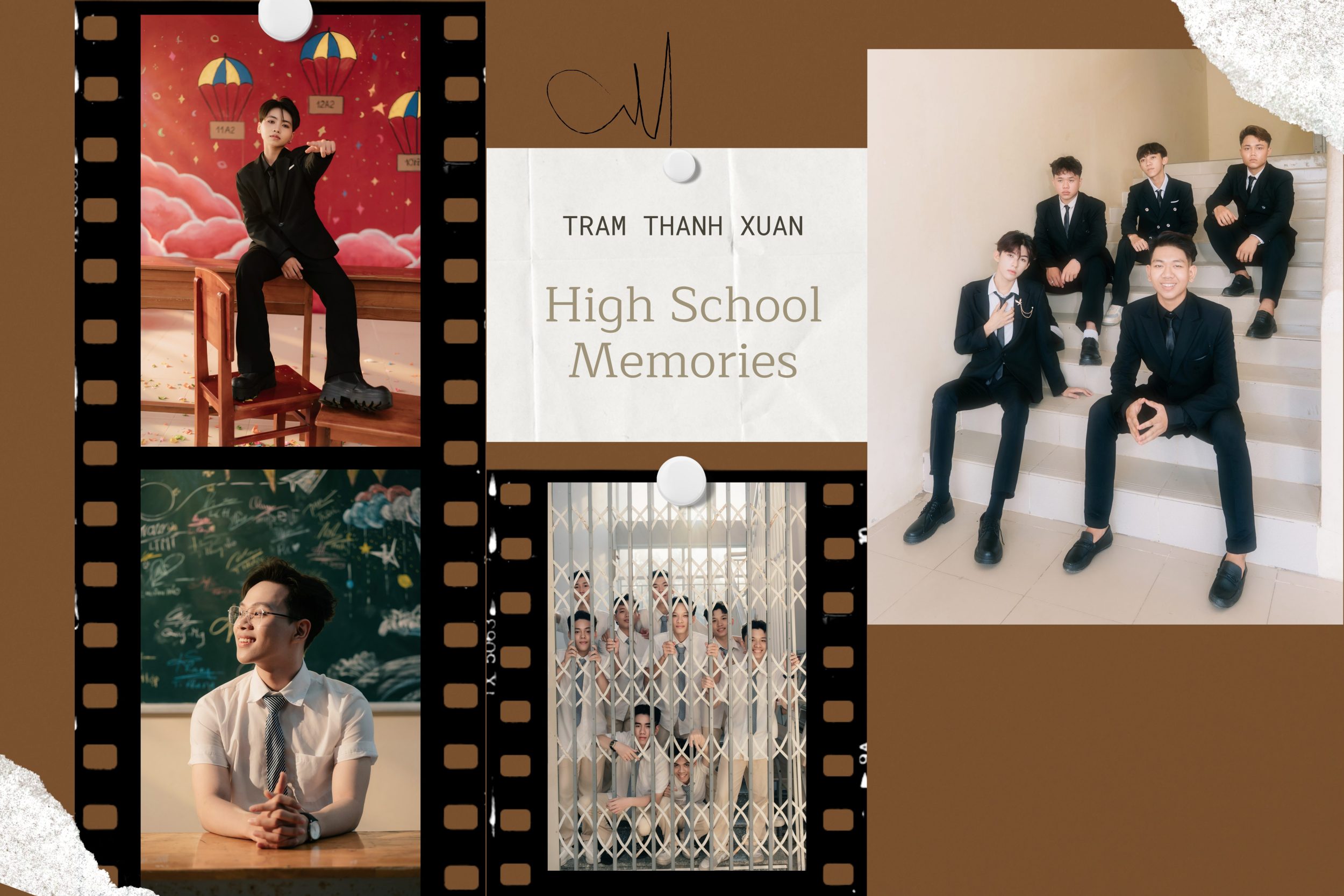 những kiểu tóc chụp kỷ yếu nam đẹp