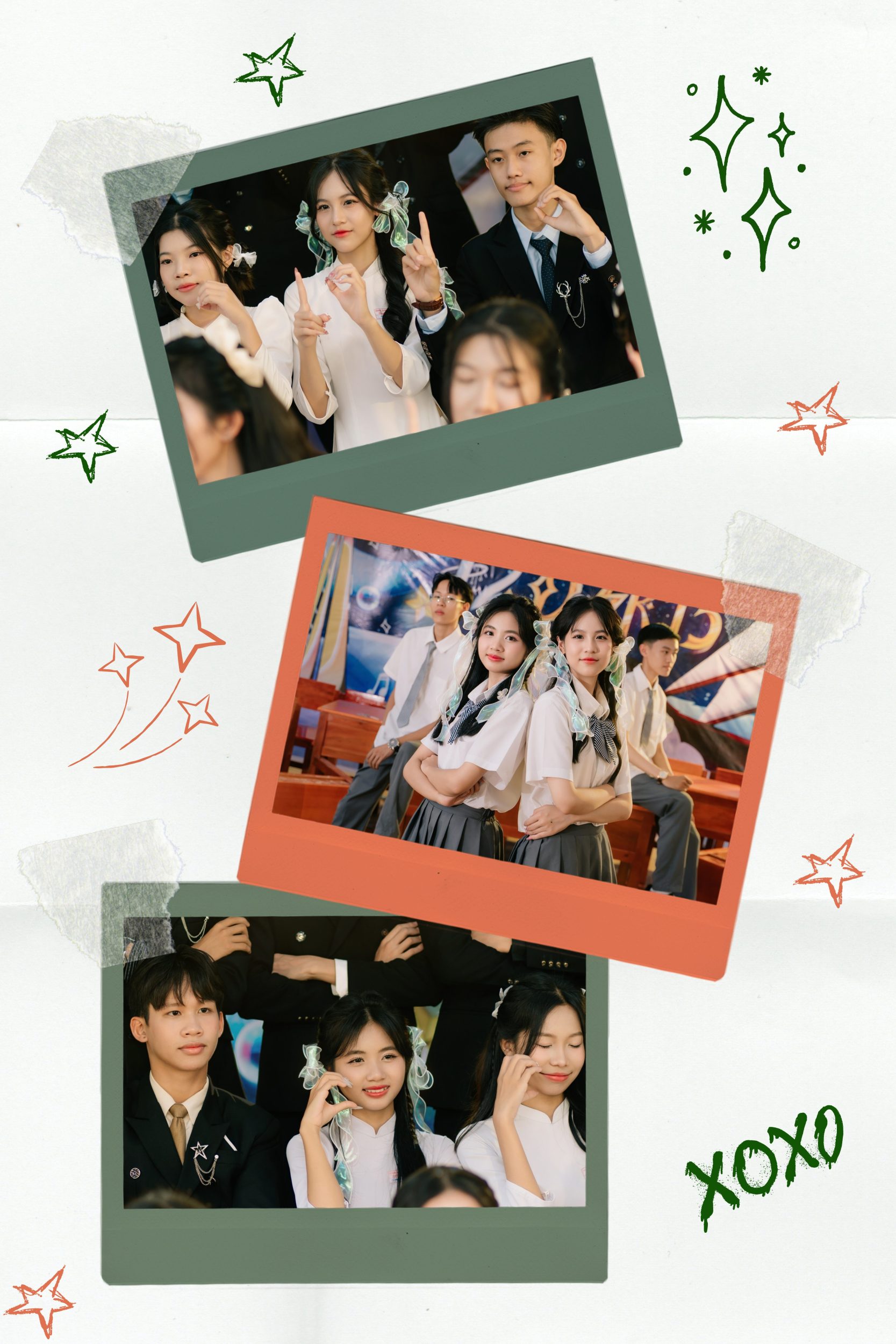 những kiểu chụp ảnh tập thể đẹp