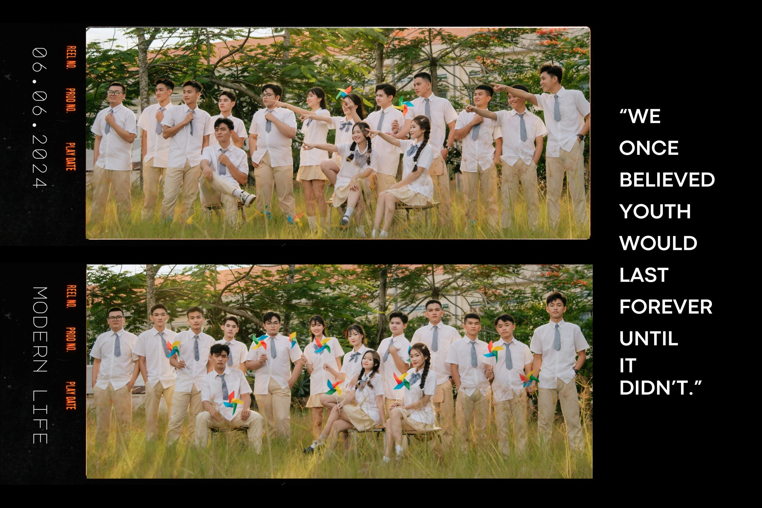 các kiểu chụp tập thể đẹp