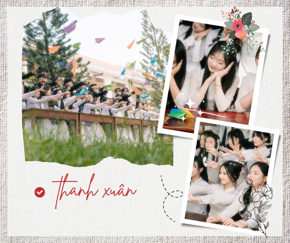 cách chụp ảnh kỷ yếu với áo dài