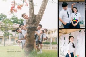 cách pose dáng chụp kỷ yếu