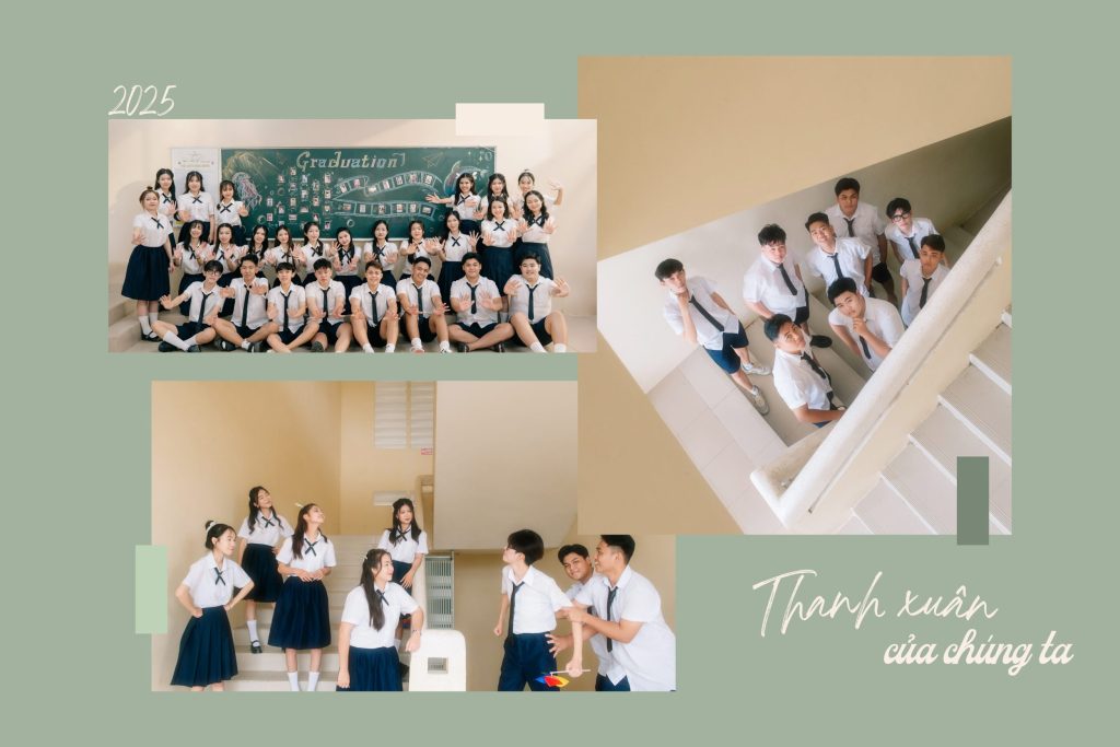 cách pose dáng chụp kỷ yếu