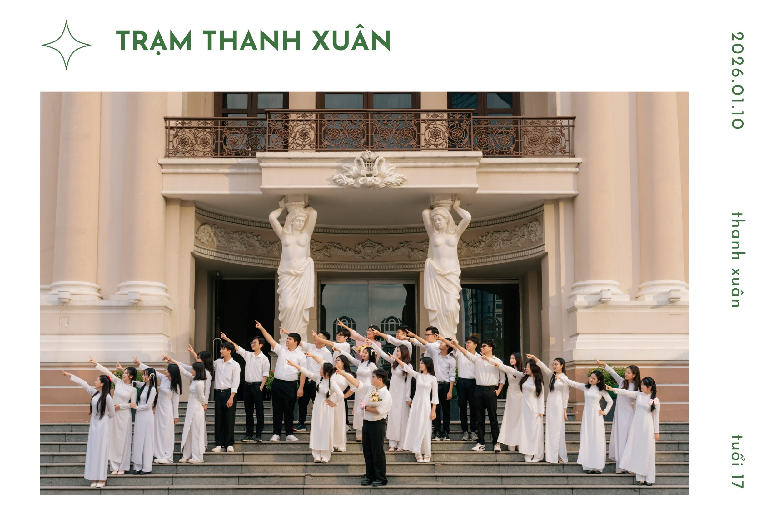 các kiểu chụp ảnh kỷ yếu