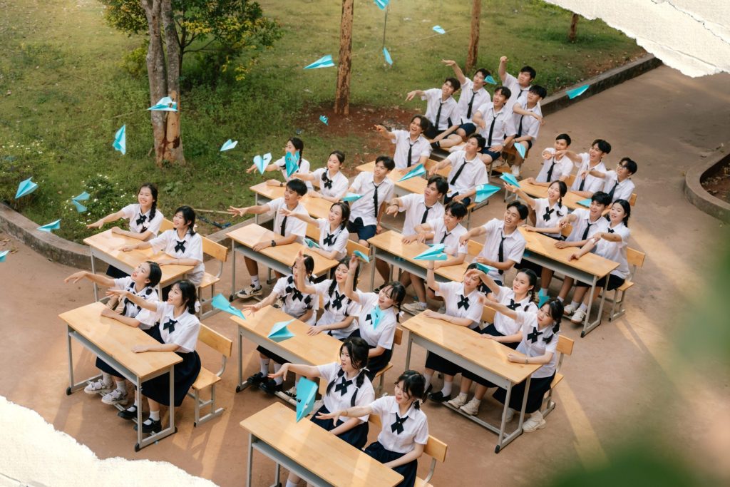 các kiểu chụp kỷ yếu đẹp