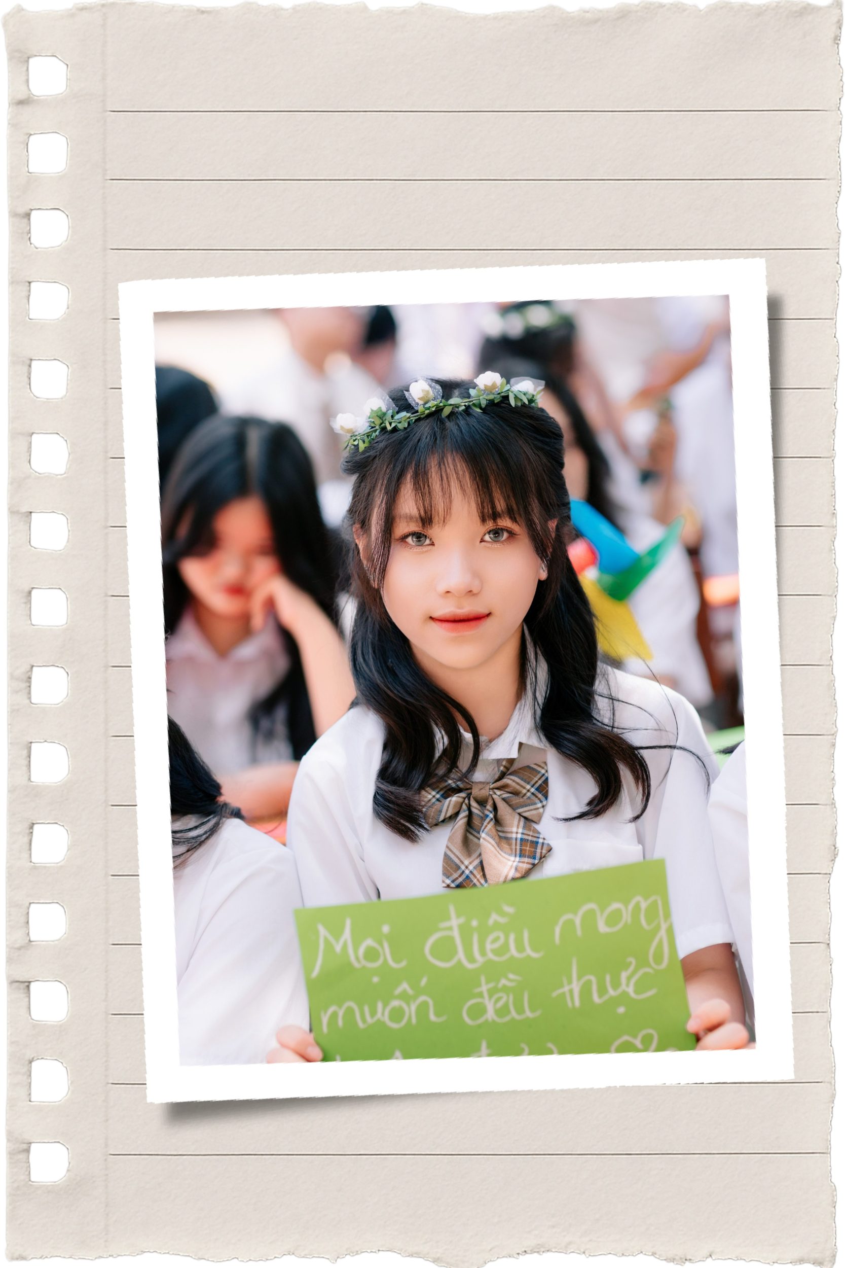 tóc chụp kỷ yếu nữ