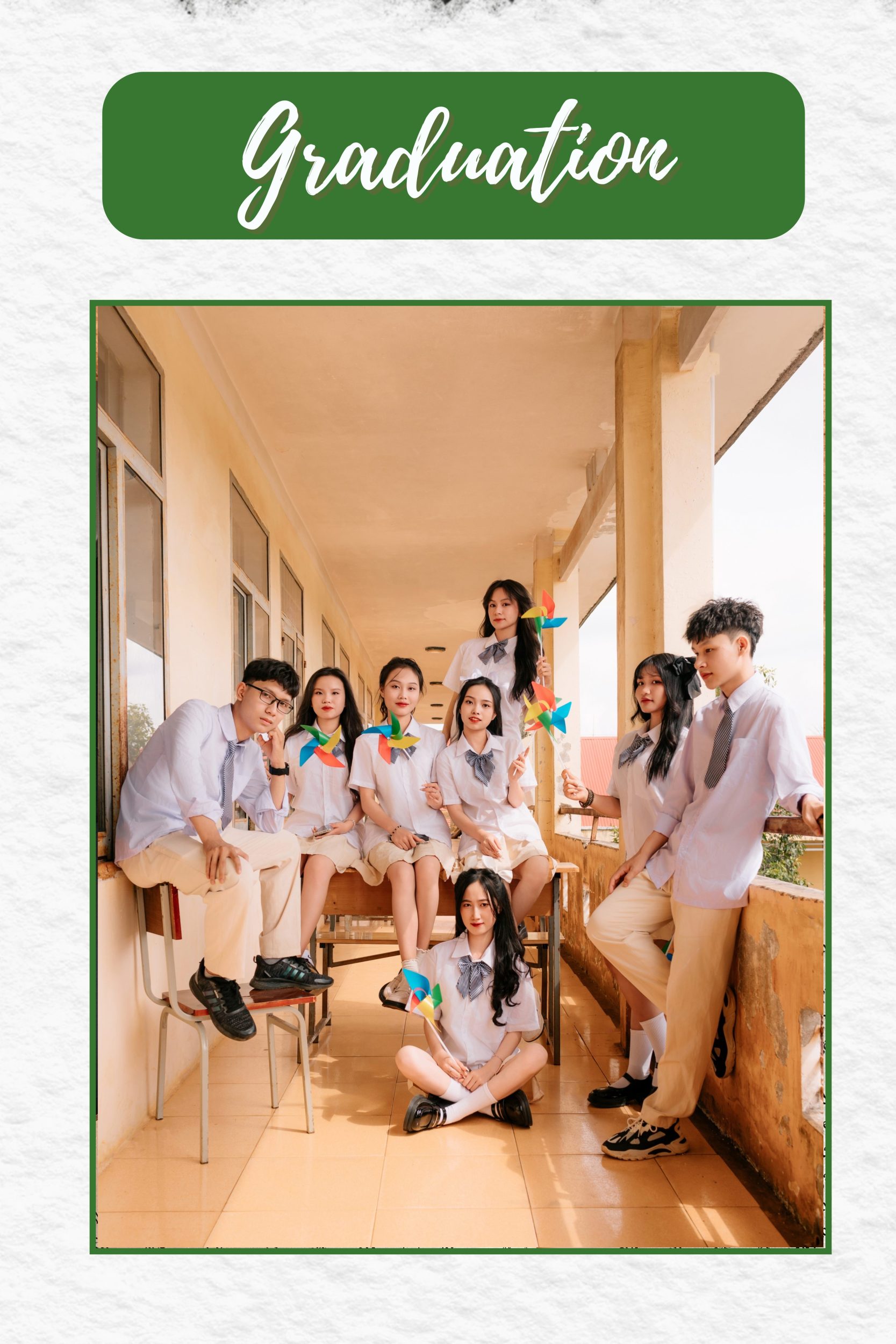 kiểu chụp kỷ yếu đẹp