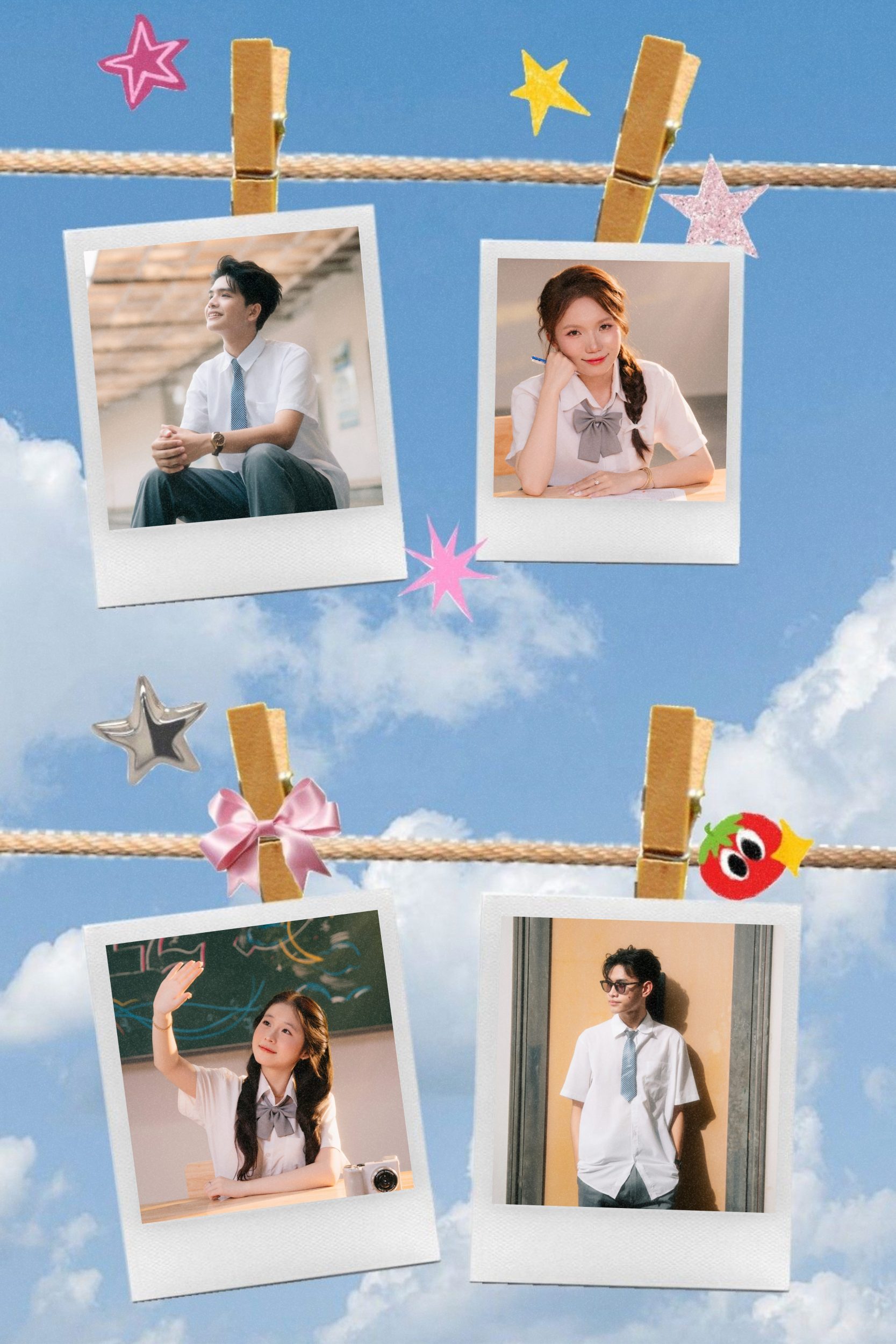 các kiểu tóc ngắn chụp kỷ yếu đẹp