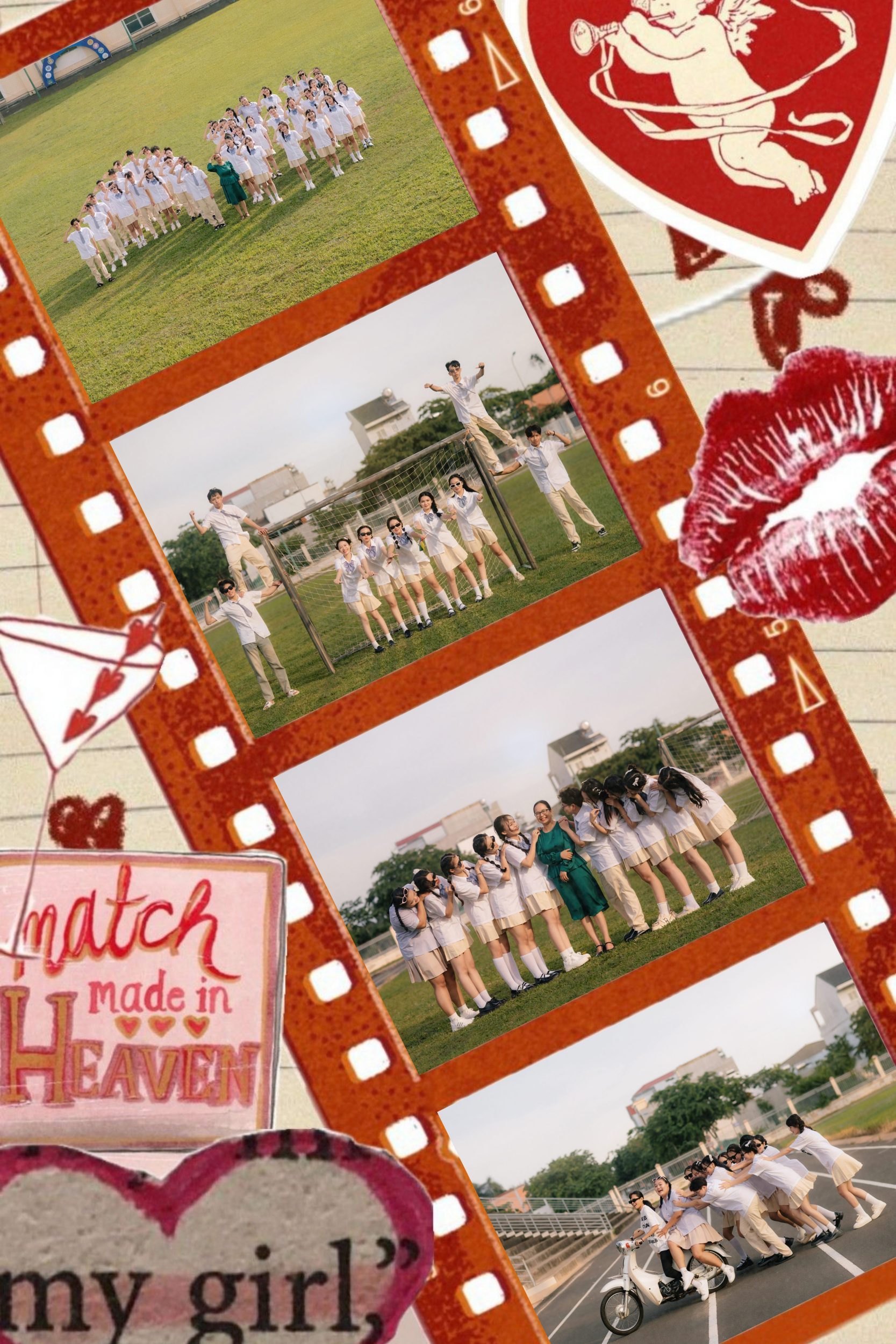 phông nền chụp kỷ yếu kiểu mỹ