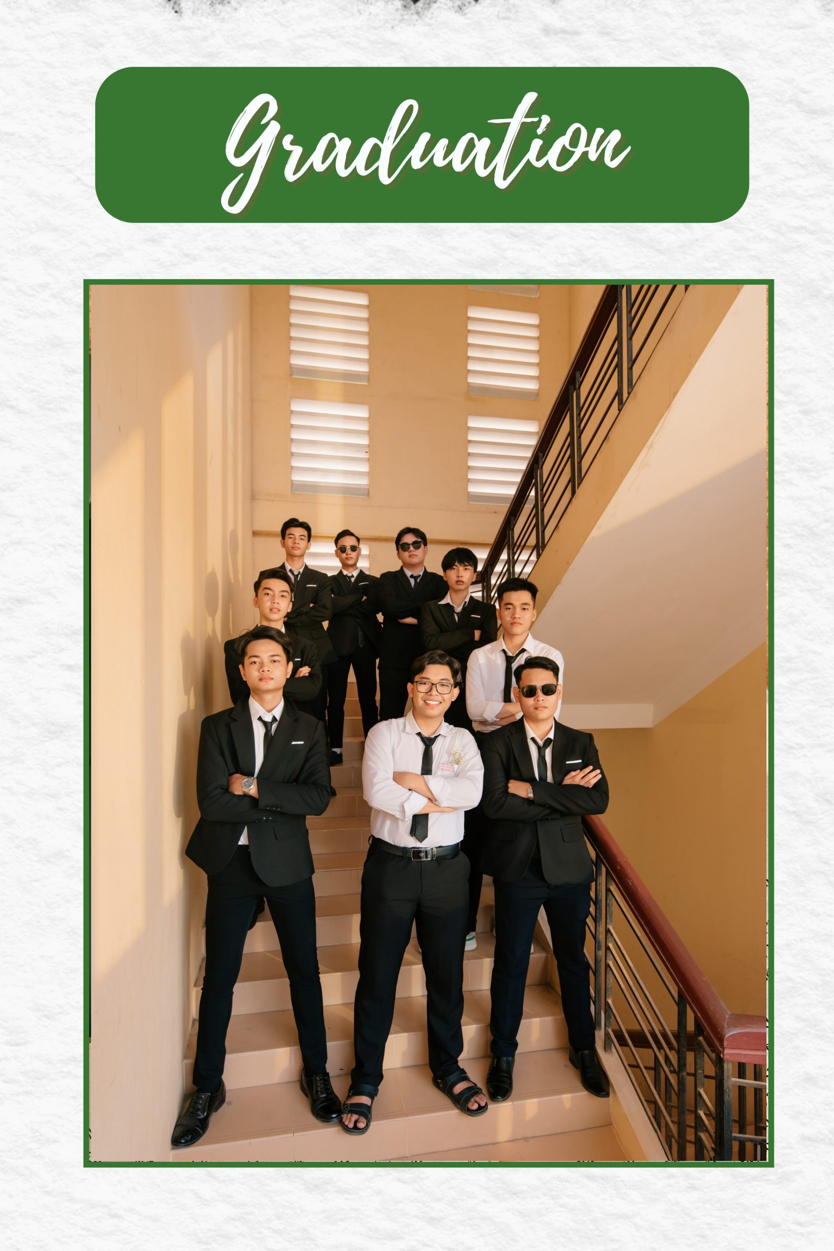 chụp kỷ yếu mặc gì nam