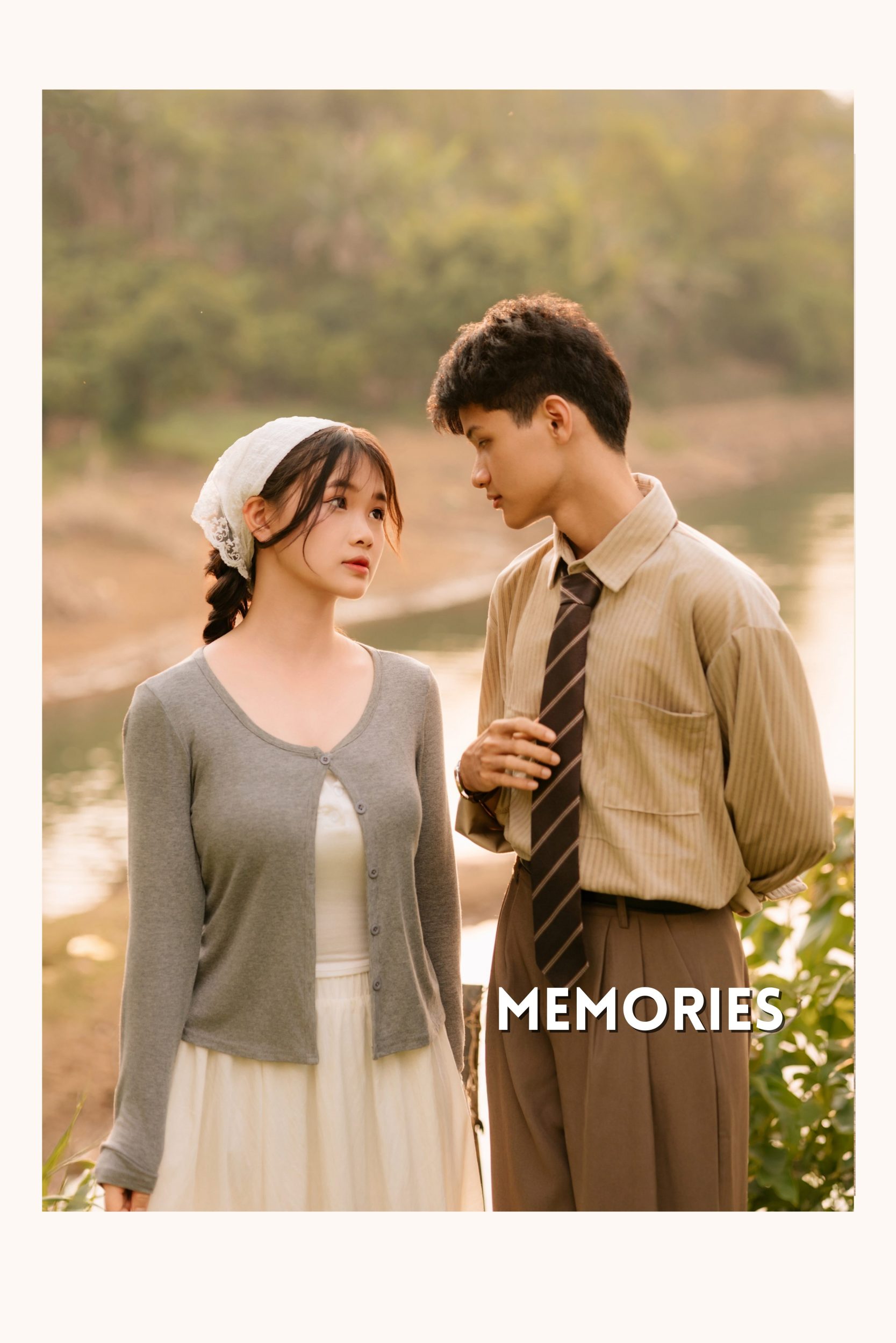 váy trắng chụp kỷ yếu