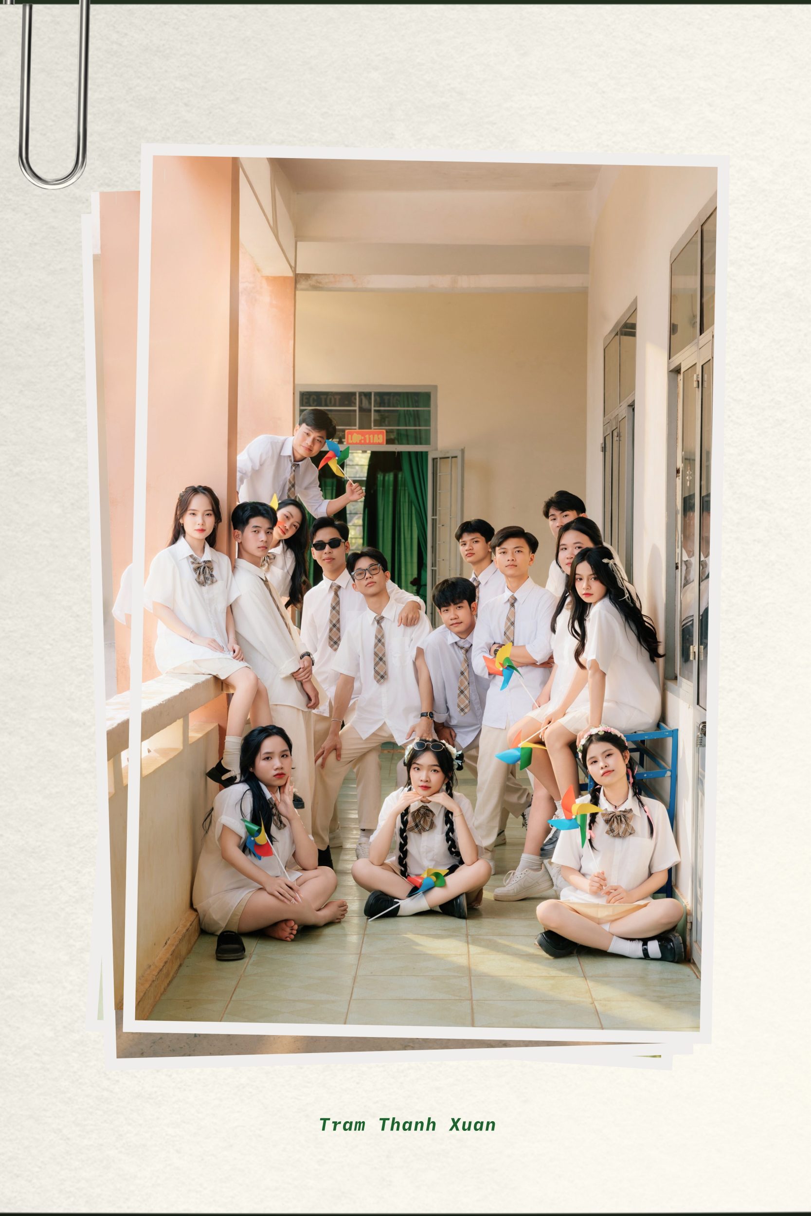 váy trắng chụp kỷ yếu cho người béo